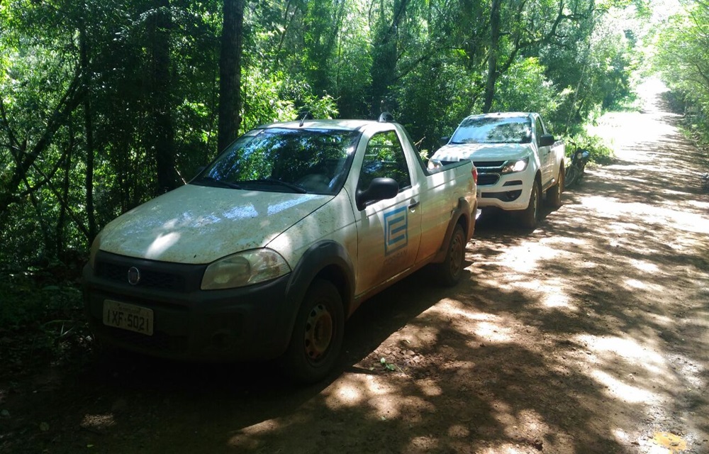 Ir para  <p><big>Ap&oacute;s uma enxurrada registrada na &uacute;ltima segunda-feira (09), houve o rompimento de parte da adutora que leva &aacute;gua de Gaurama at&eacute; Viadutos. Destaca-se que esta adutora (canos de...